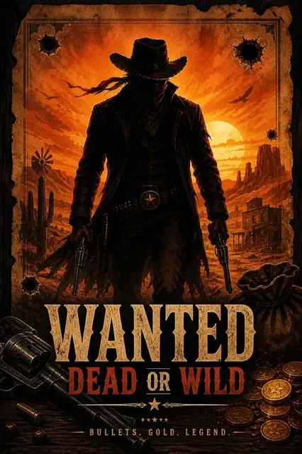 Wanted Dead or a Wild slot at Caesars Palace Online Casino